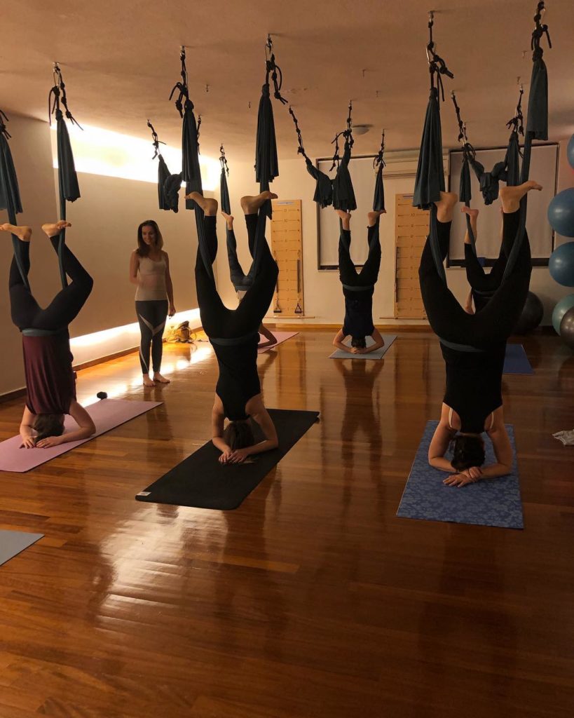 Aerial Pilates ZENME Yoga & Pilates Center Αθήνα Γιόγκα Πιλάτες